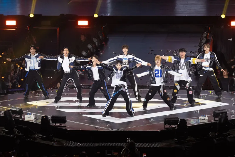 韓國天團Super Junior出道19年，18日迎來最終場演出，預告20週年會再來，更敲碗大巨蛋開唱。（讀者提供）中央社