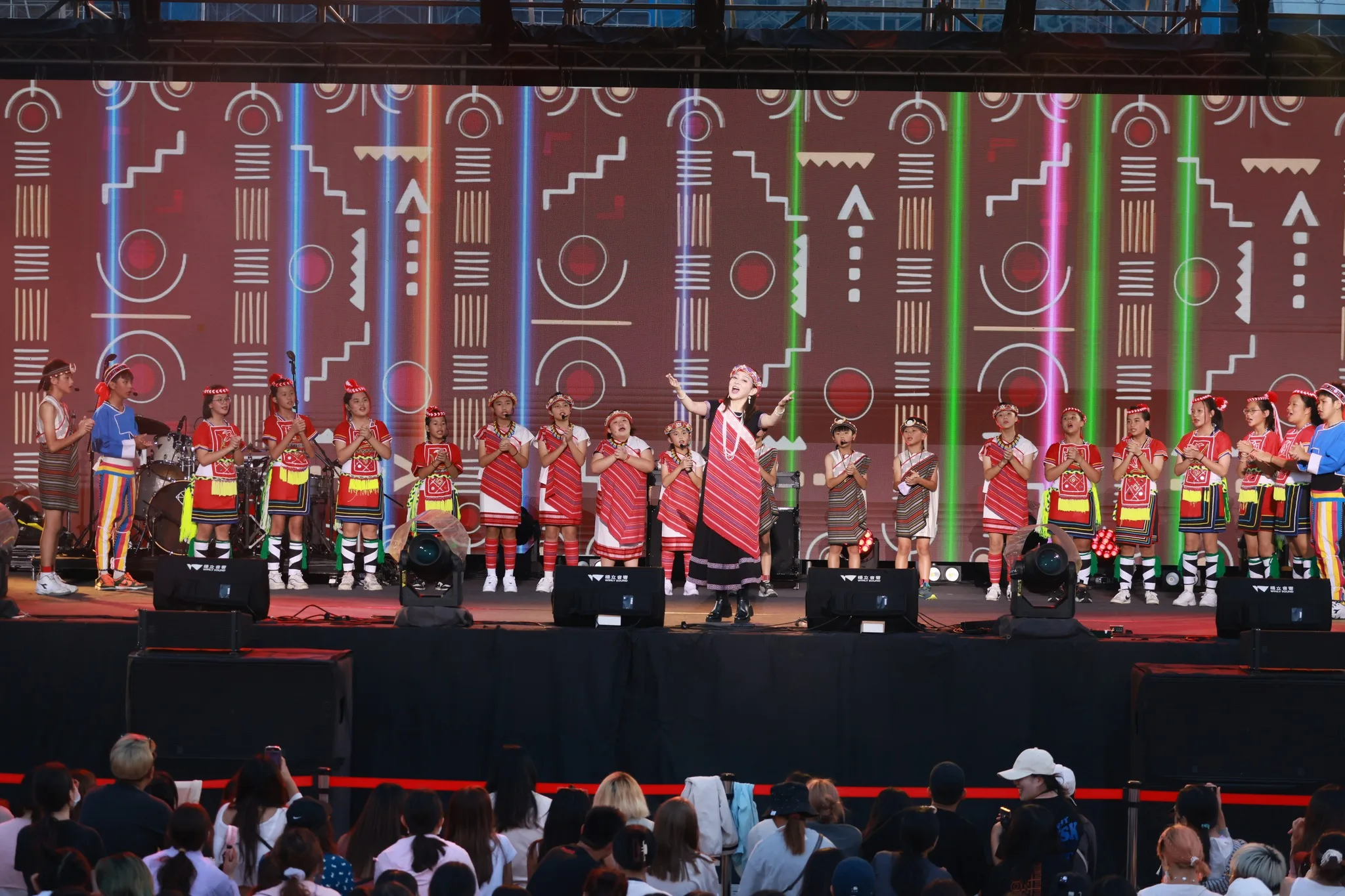 「Lalai桃園原住民族音樂節」為一年一度的音樂盛事（2023年資料照）。翻攝自Lalai桃園原住民族音樂節 FB
