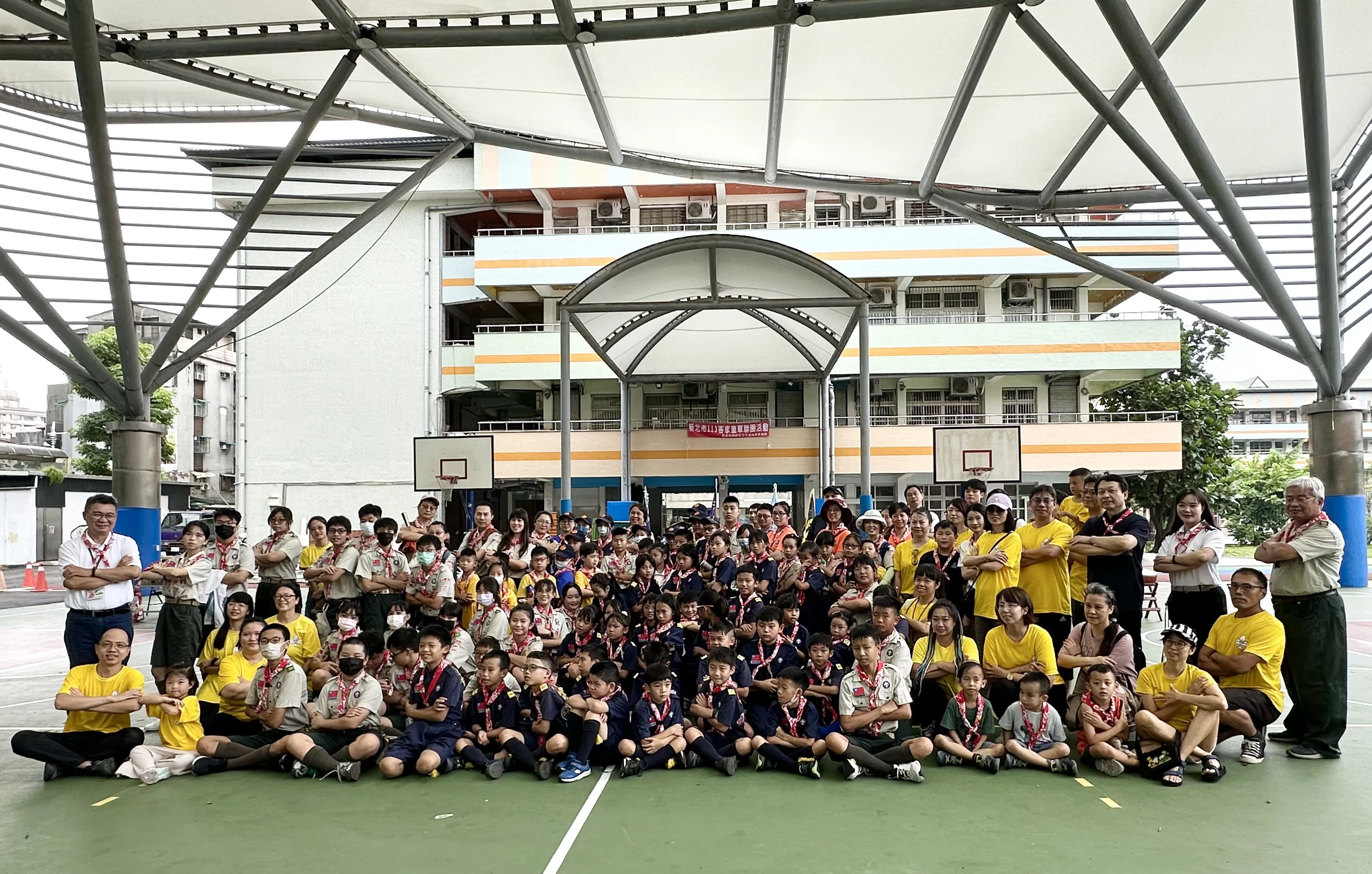 2024年新北市客家童軍聯團活動。客家局提供