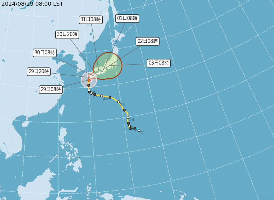 北部及台東注意高溫　午後雷陣雨範圍增