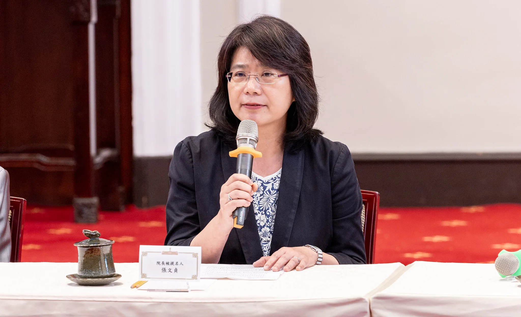 司法院長被提名人張文貞。總統府提供
