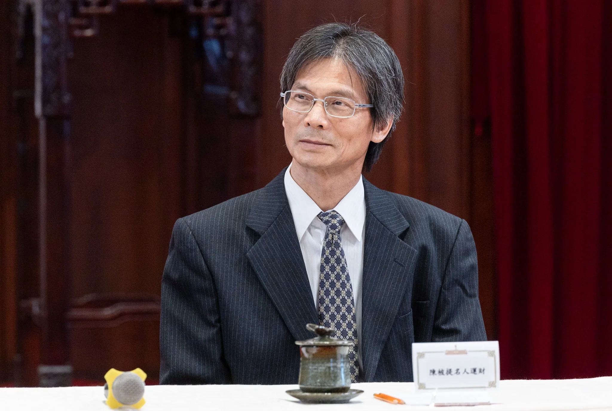 大法官被提名人陳運財。總統府提供