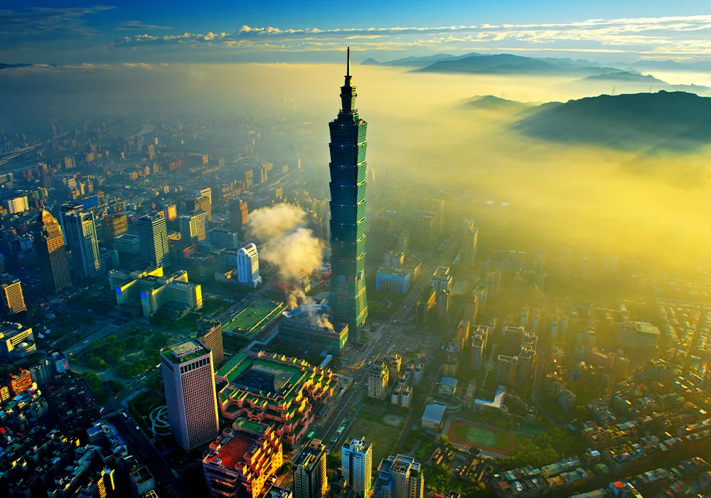 台北市（資料照）。翻攝自台北101