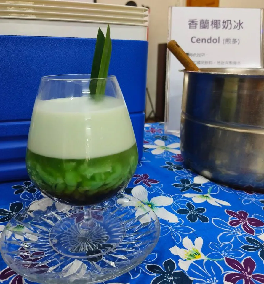 印尼美食Cendol。作者提供