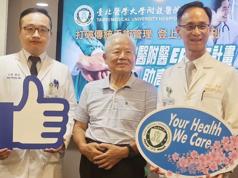 大腸癌超高齡化　8旬台商術後4天快速恢復出院
