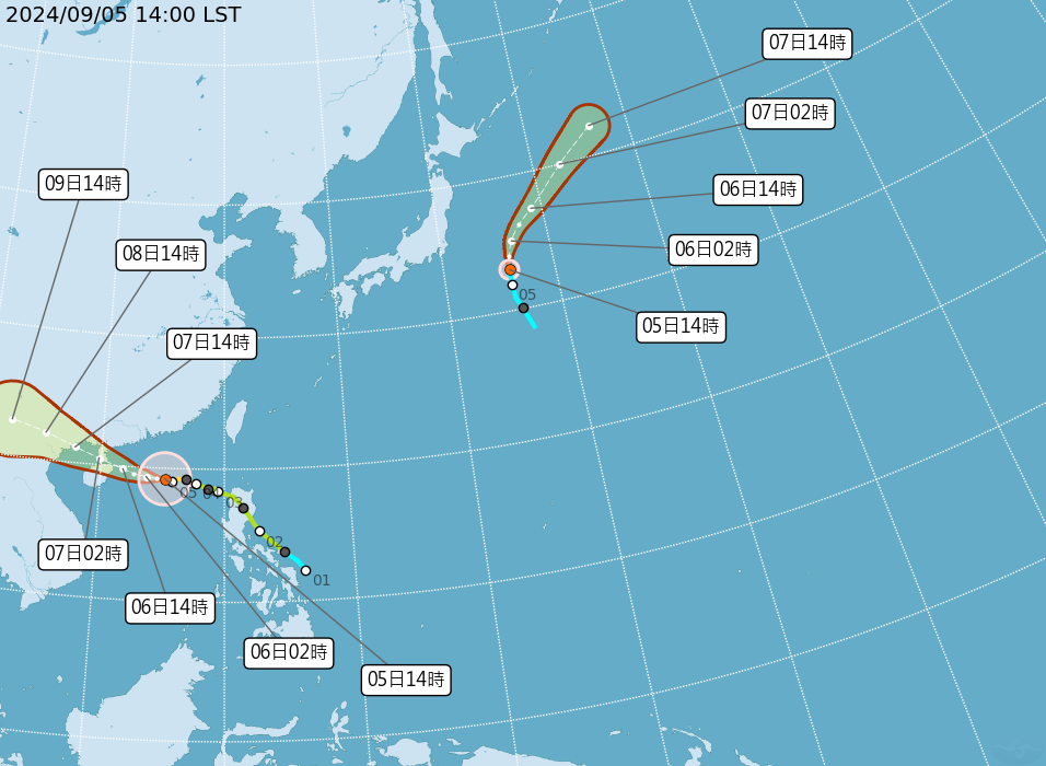 颱風麗琵形成對台灣無影響　週末天氣預報一次看