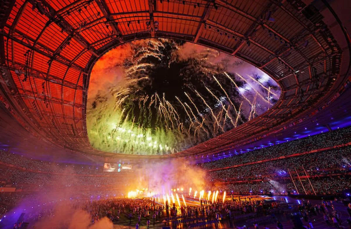 巴黎帕運閉幕式。翻攝自Paris 2024