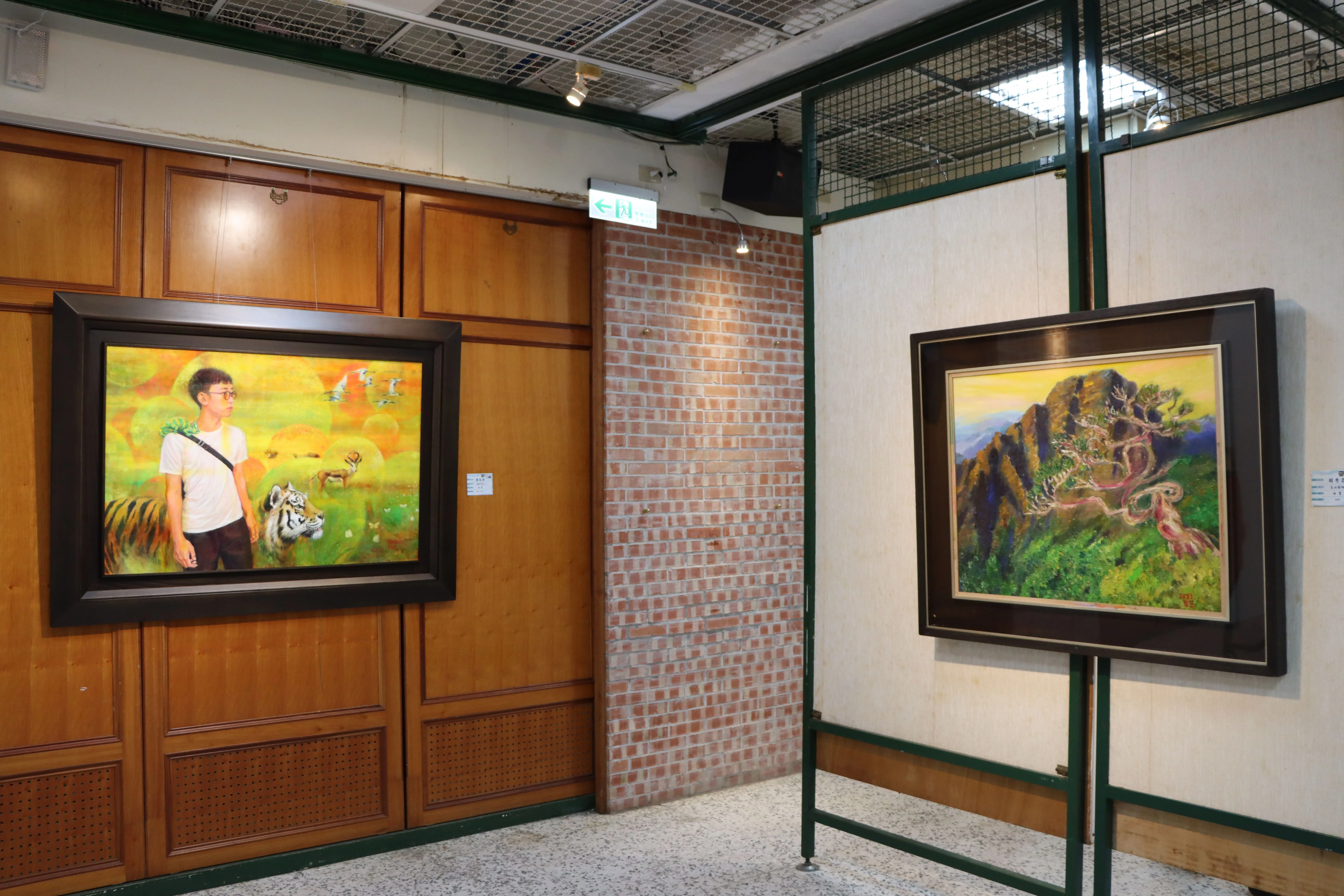 「藝動客庄」展期至9月22日,共展出70多件作品。苗栗縣政府提供