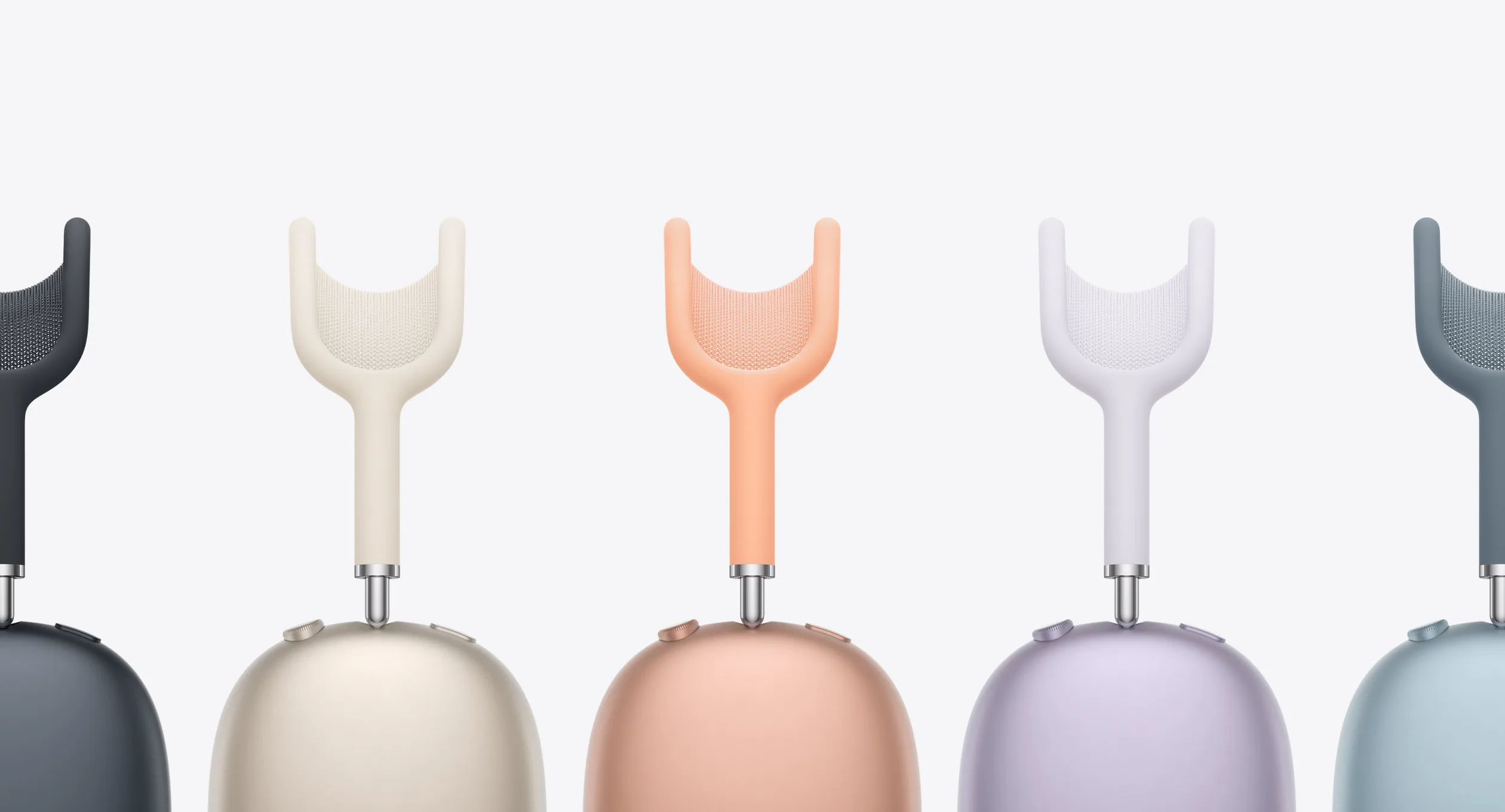 AirPods Max推出5種全新顏色。翻攝自Apple