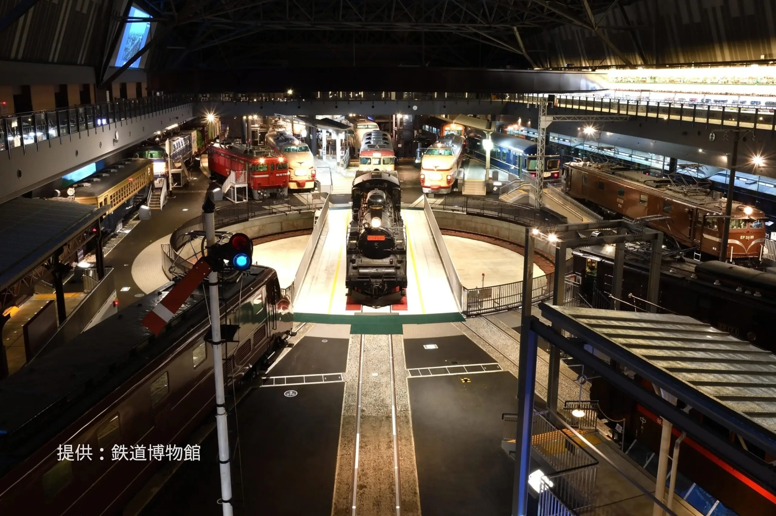 大宮鐵道博物館館藏豐富。翻攝自大宮鐵道博物館