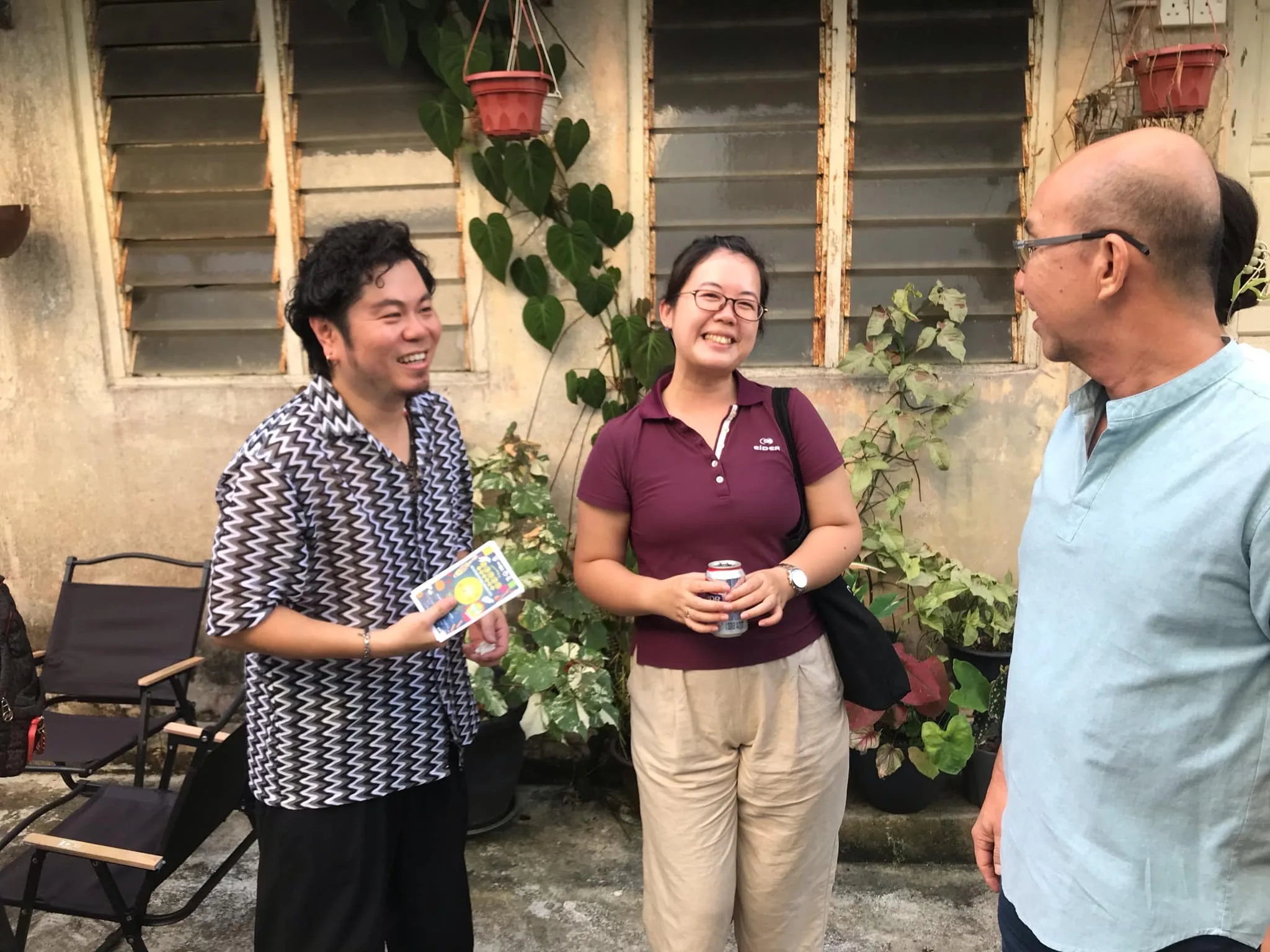聽聞有粉絲特地從台灣跑來聽演唱，黃子軒直呼不可思議。客家電視台提供