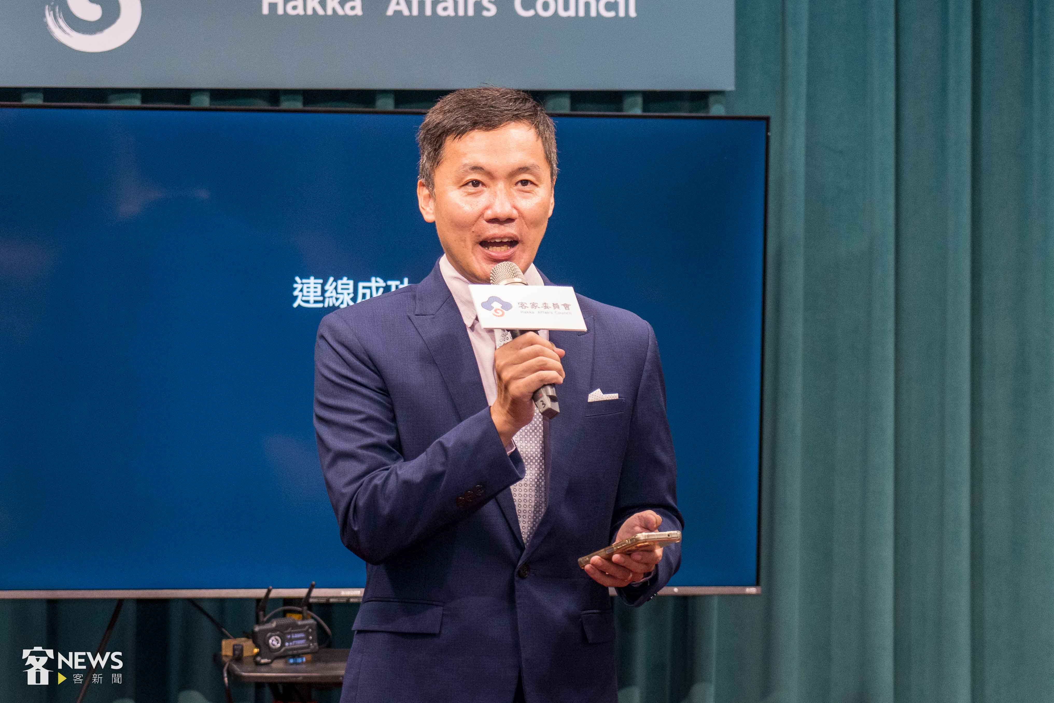 江瑋平分享使用心得,盼客語輸入法系統能持續進步。李台源攝