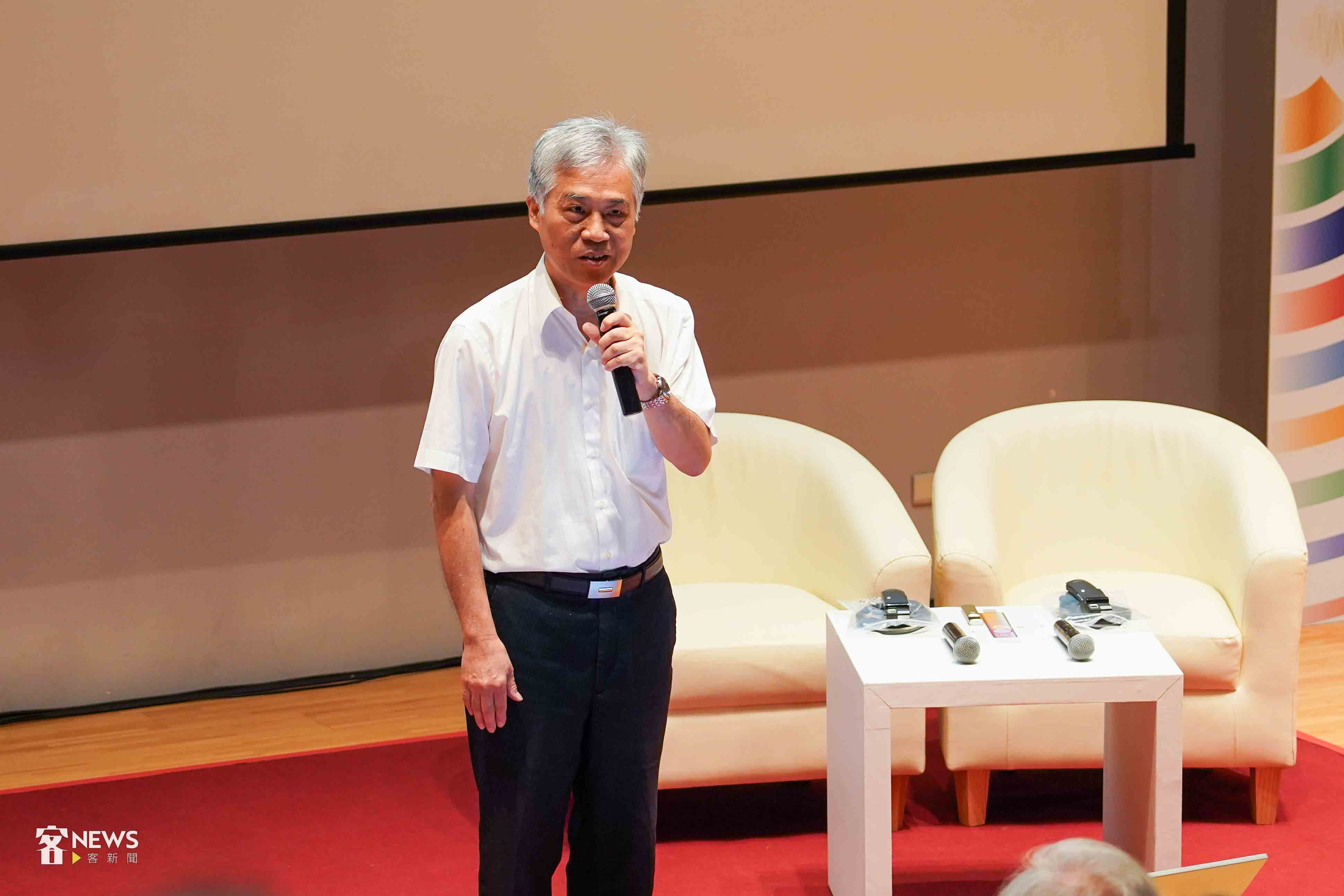 客委會副主委范佐銘表示，希望各界透過論壇提出好的建議。李台源攝