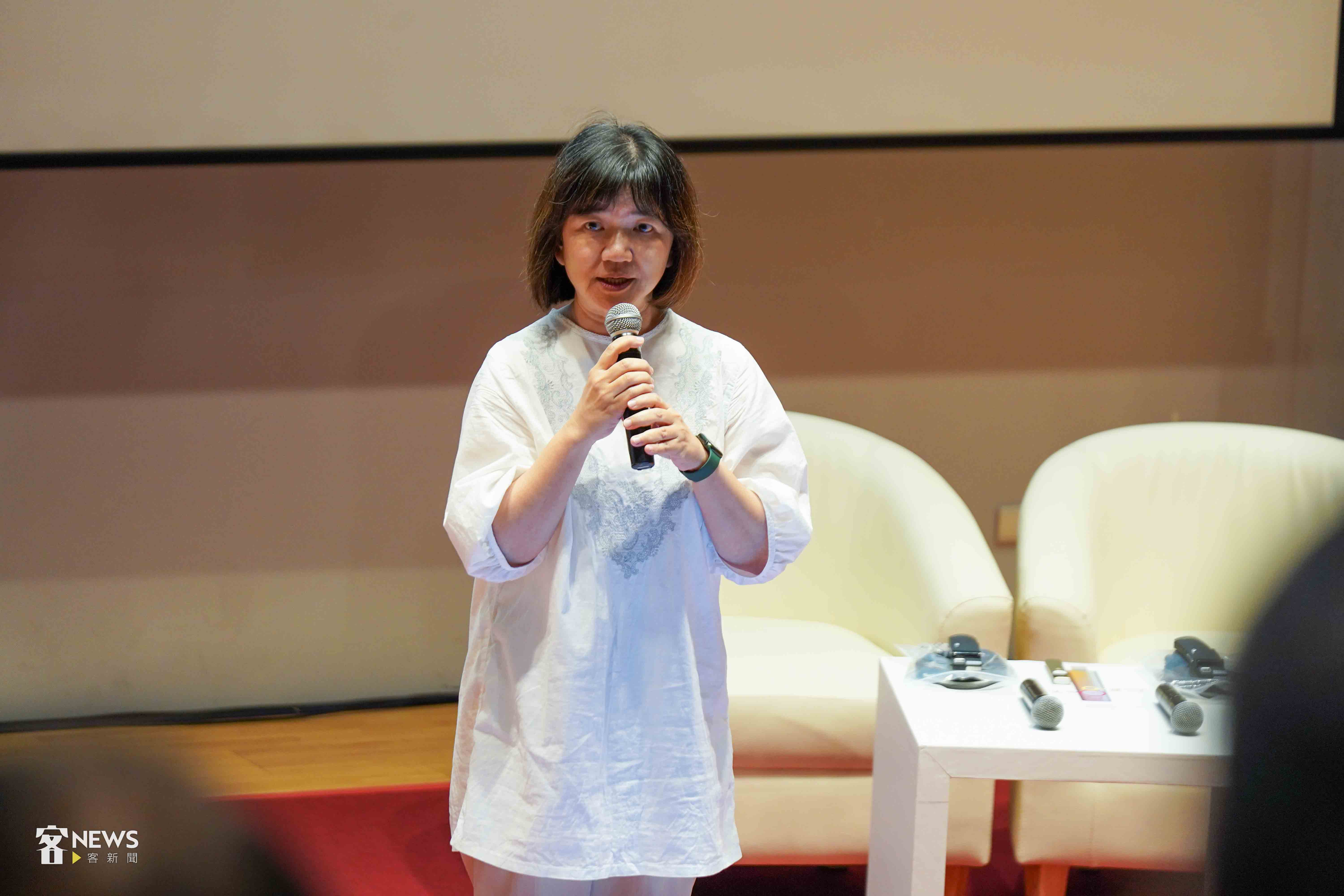 文化部次長李靜慧強調，母語不能只有在學校的教育。李台源攝
