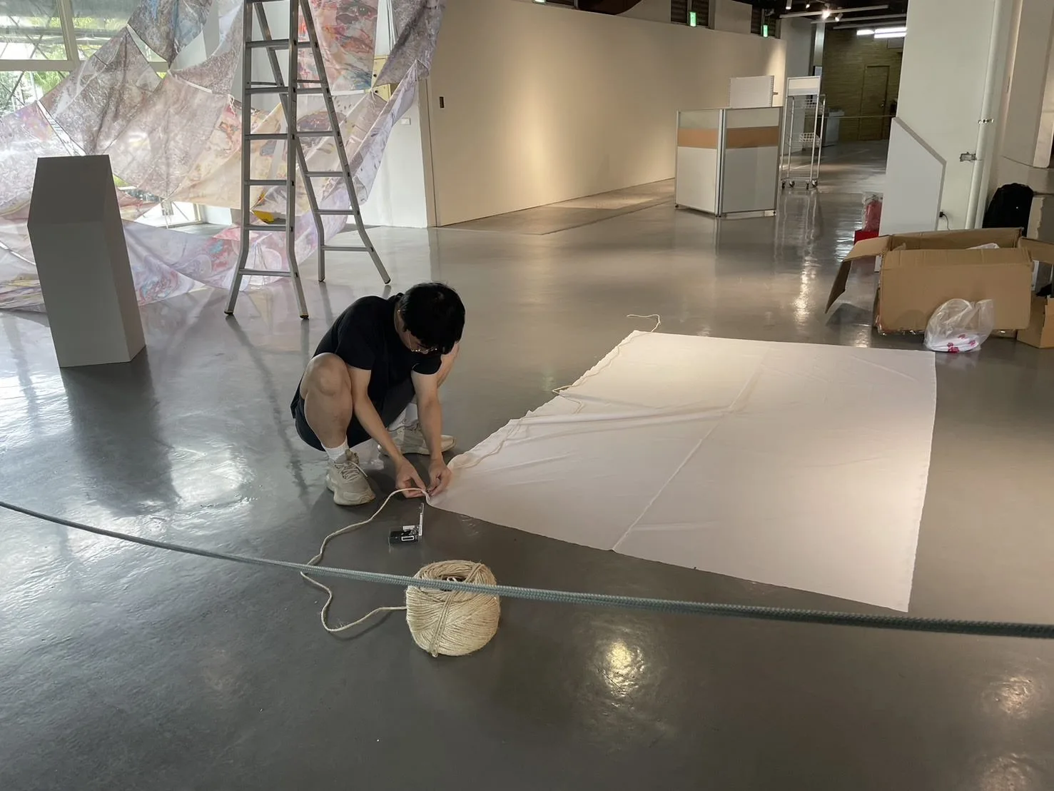 「詞彙之境」10/11北客公園開展。台北市政府提供
