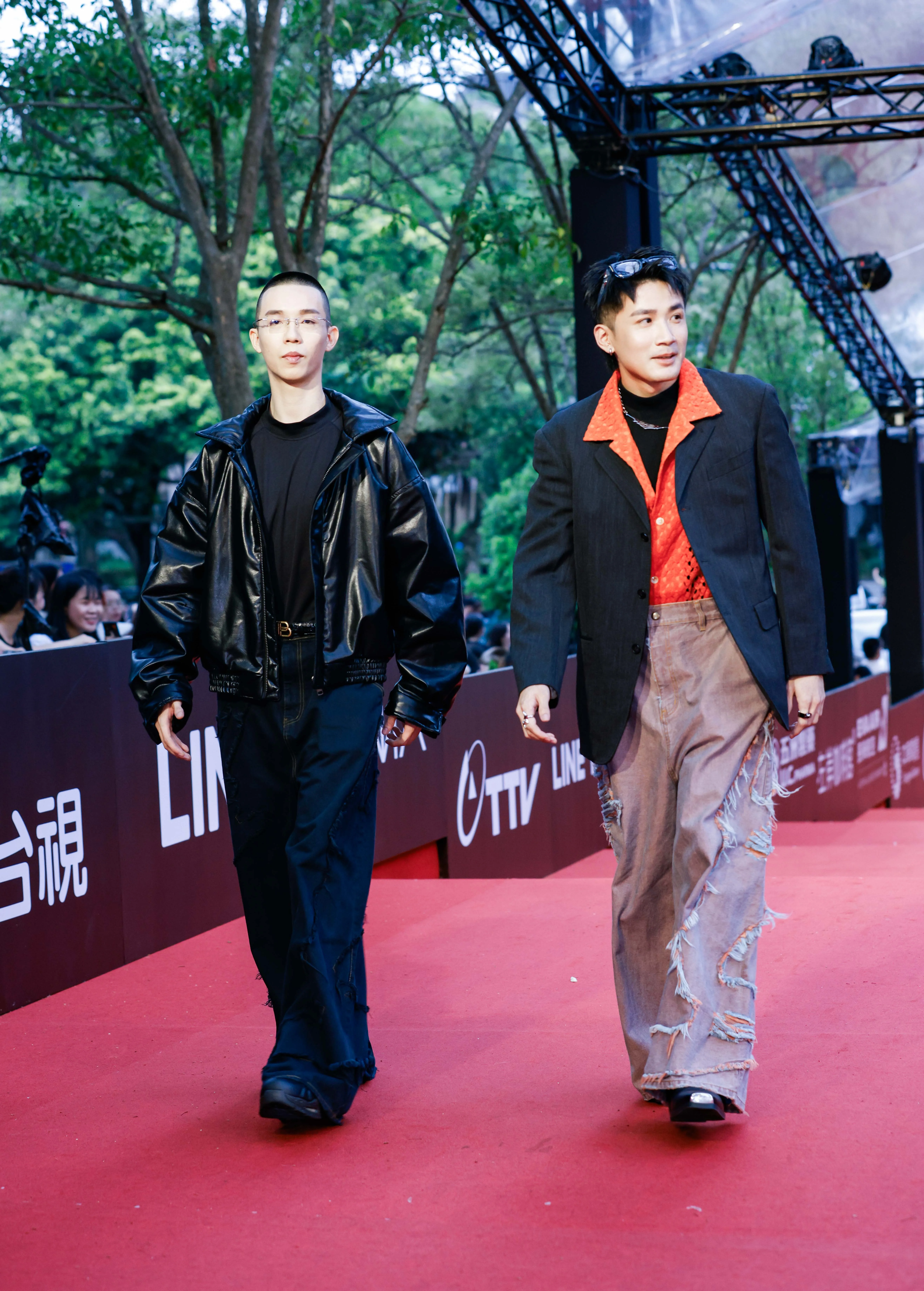 金曲紅毯照。Vuize王鍾惟提供