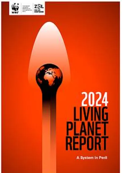 2024《地球生命力》報告。翻攝自WWF官方網站