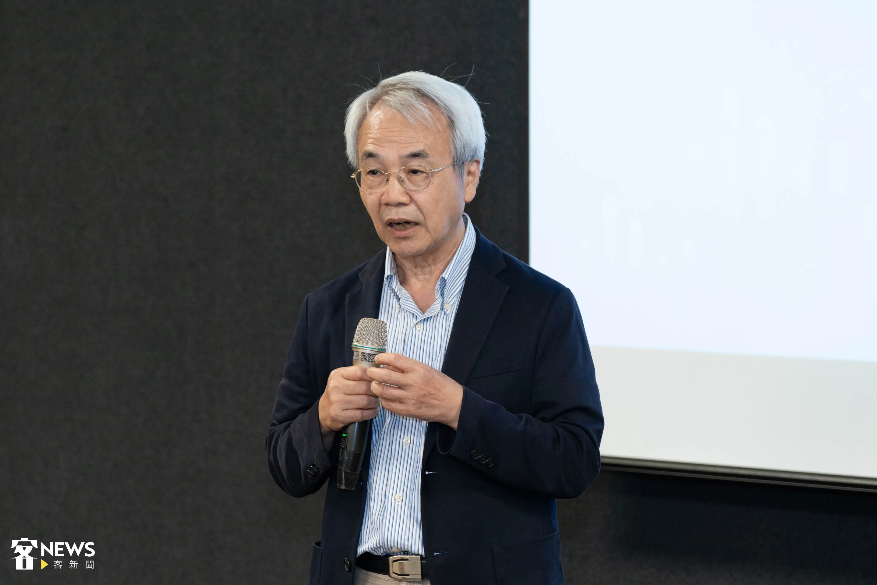 陽明交通大學教授張維安。范修語攝