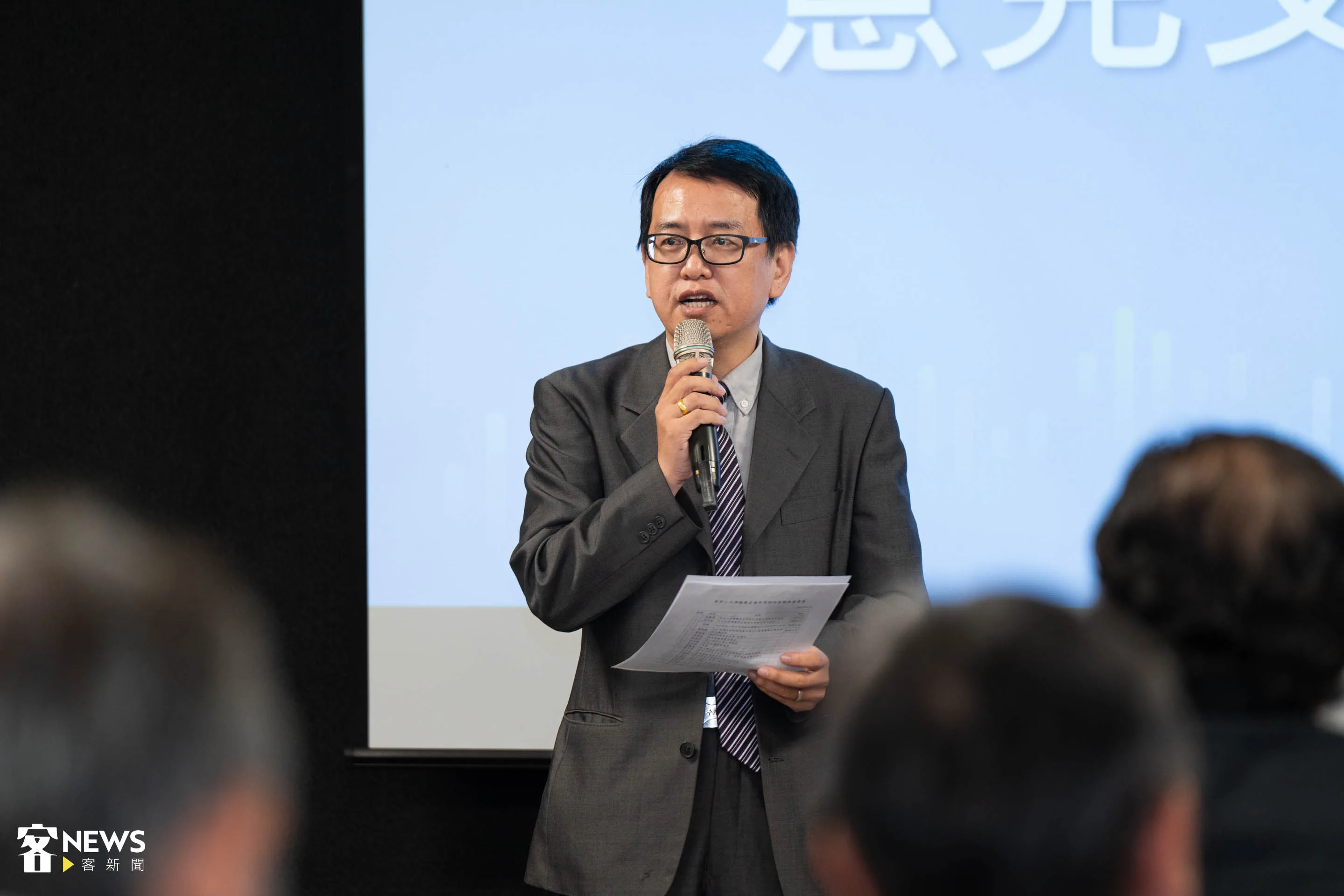聯合大學文化創意與數位行銷學系教授張陳基。范修語攝
