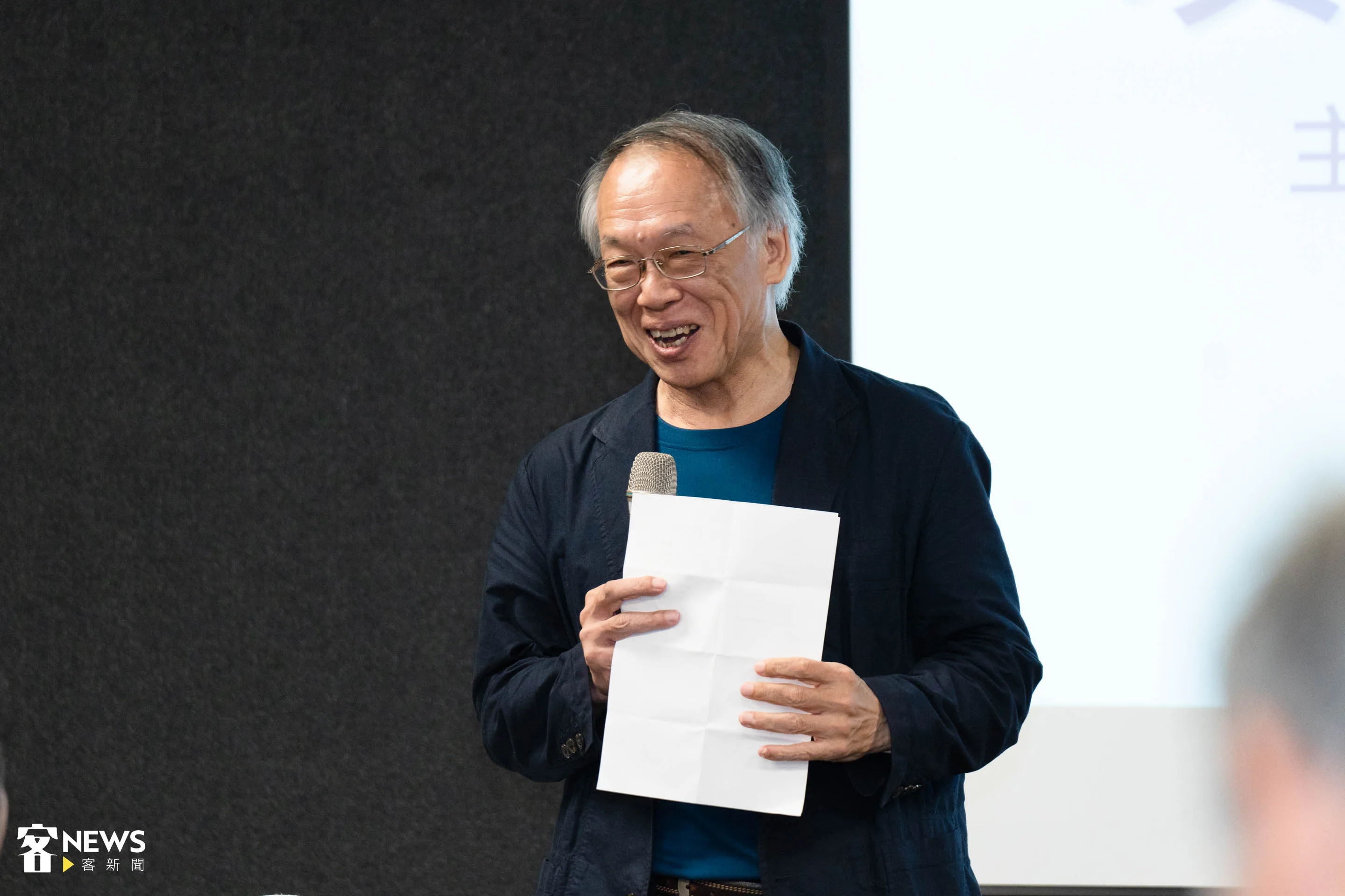 台大資訊工程系特聘教授暨數位人文研究中心主任項潔。范修語攝