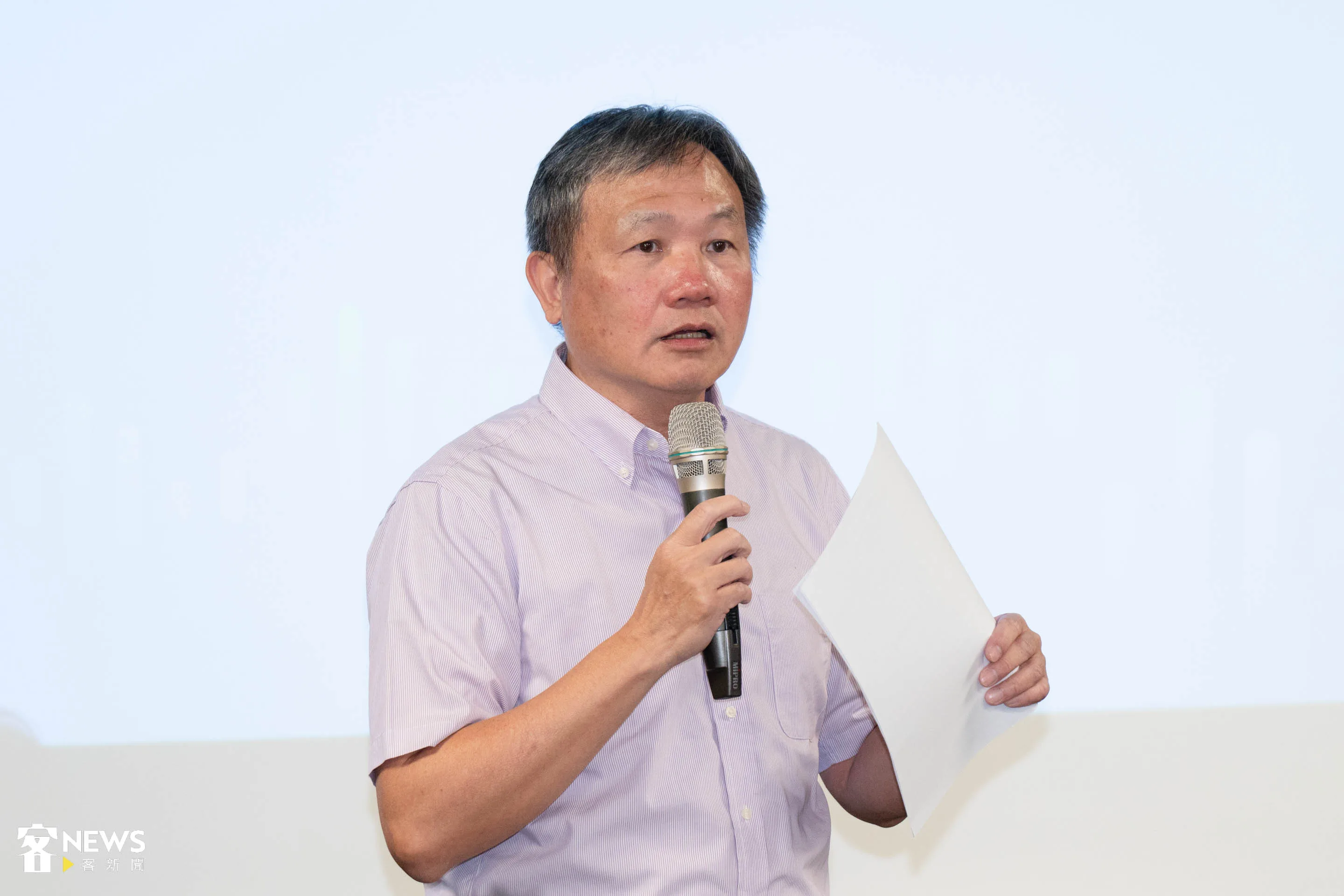 聯合大學客家研究學院院長馮祥勇。范修語攝