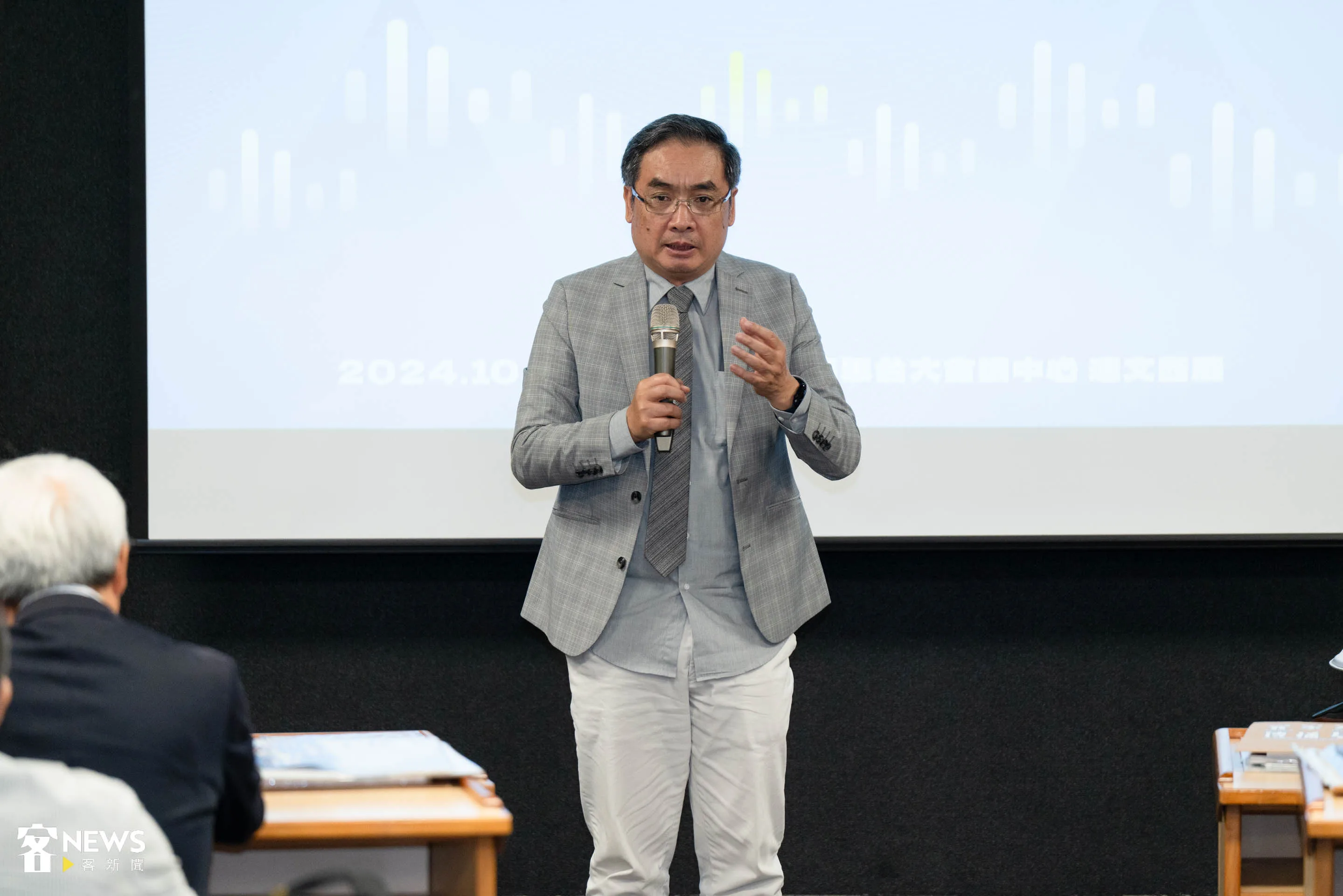 客傳會董事長陳邦畛。