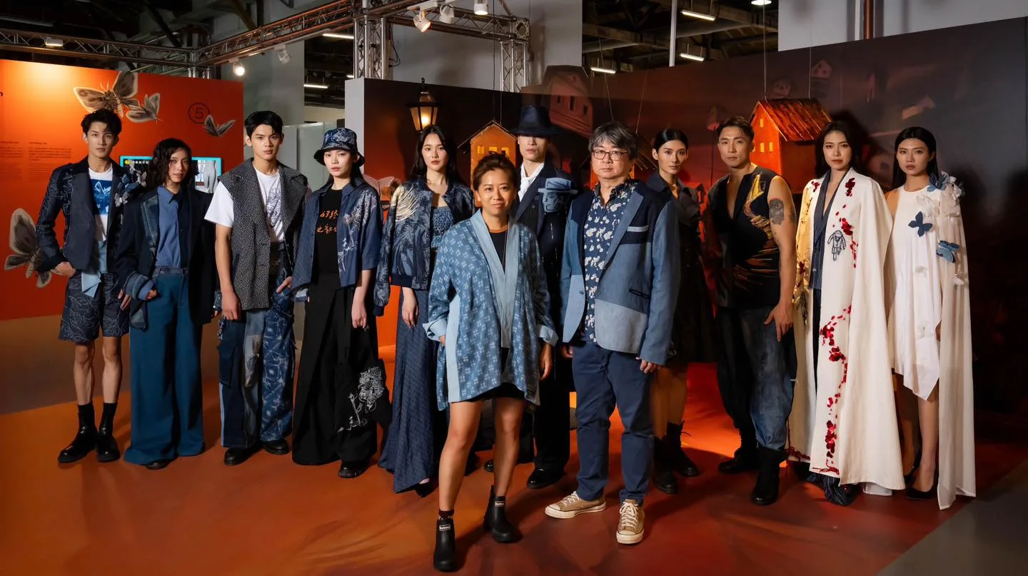 品牌Story Wear以多套服飾還原藝術家王登鈺筆下電影角色。翻攝自臺北時裝週