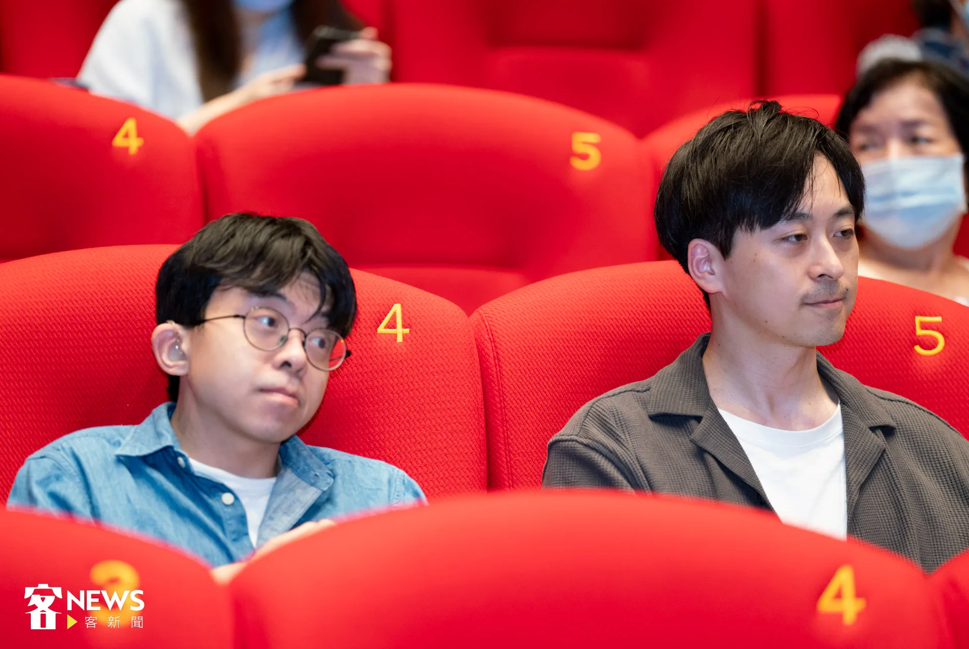 《原鄉人》導演李行外孫全程觀看外公生前傑作。朱愷元攝