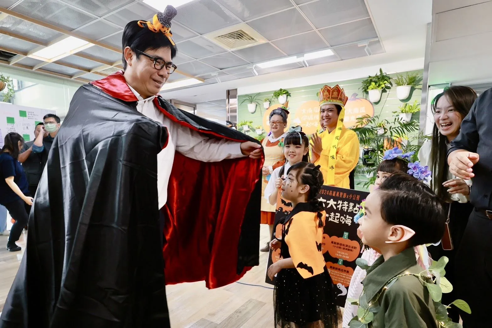 陳其邁預告萬聖節活動精彩可期，歡迎大家共襄盛舉。高市府提供