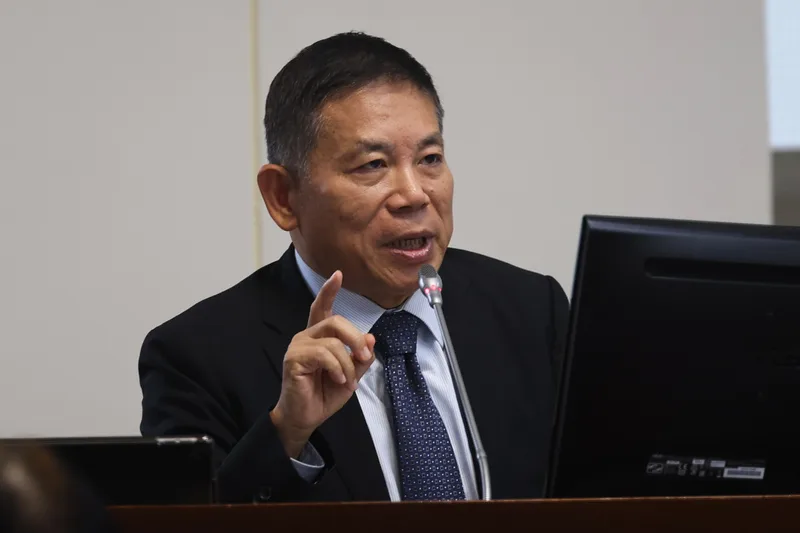 針對少子化議題，國發會主委劉鏡清立院報告備詢。中央社