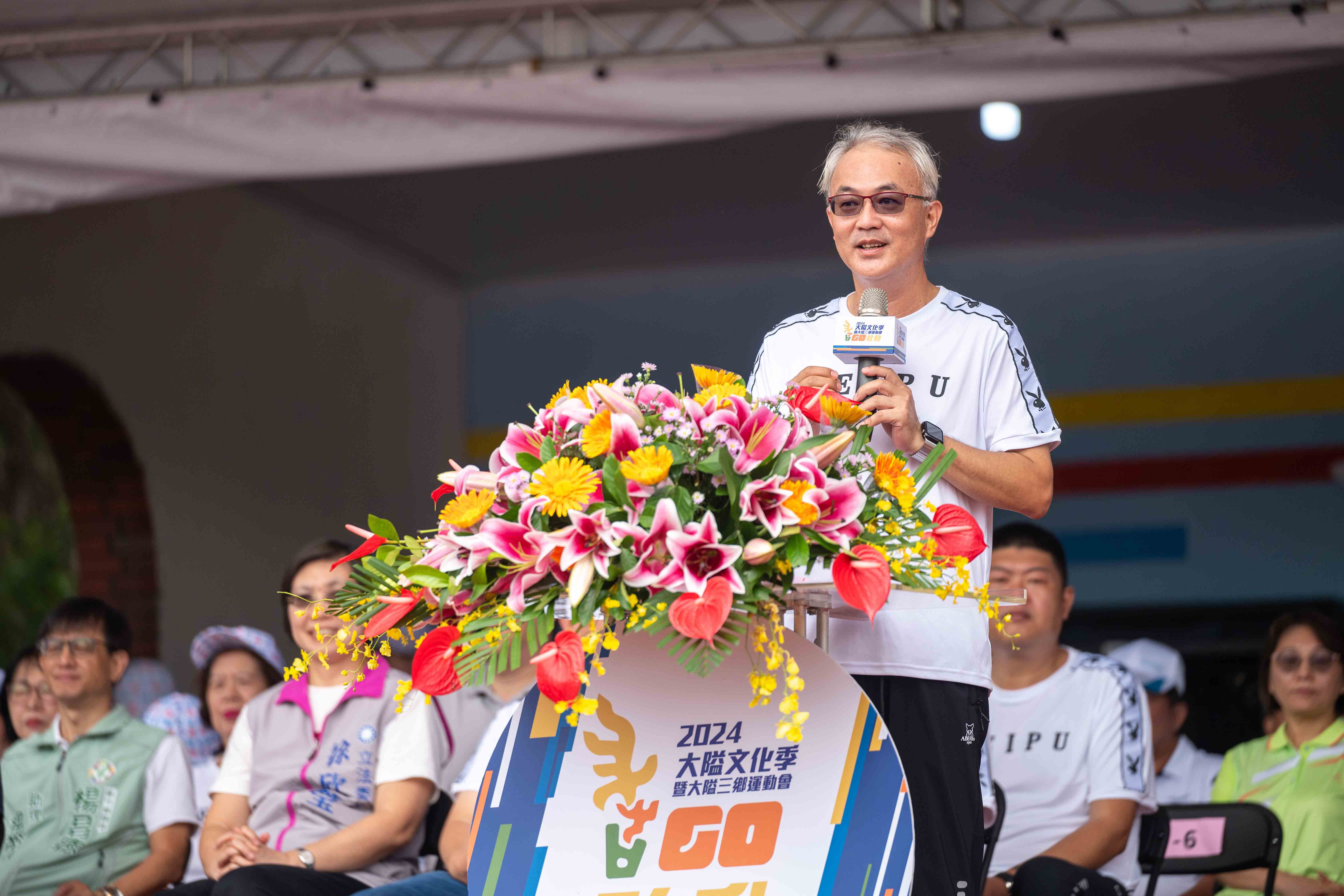 北埔鄉長莊明增。北埔鄉公所提供