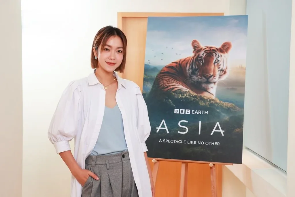 李霈瑜（大霈）受邀為「亞洲」中文預告獻聲錄製旁白推薦。BBC Earth提供
