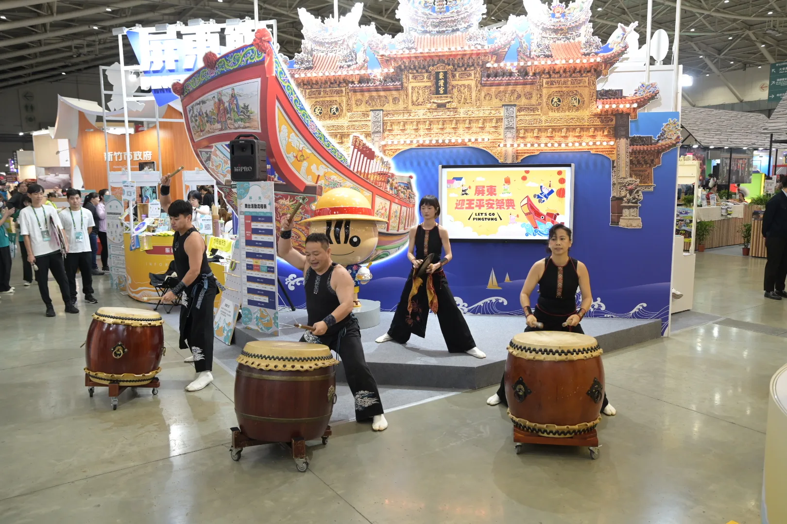 「2024 ITF 台北國際旅展」將一連4天於台北南港展覽1館登場。洪俊傑攝