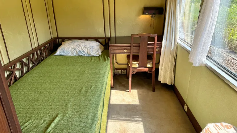 總統花車男主臥室。翻攝eztravel