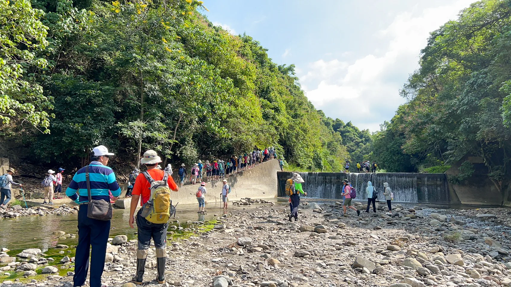 湯姆生文化路徑沿途景觀。高雄市客委會提供
