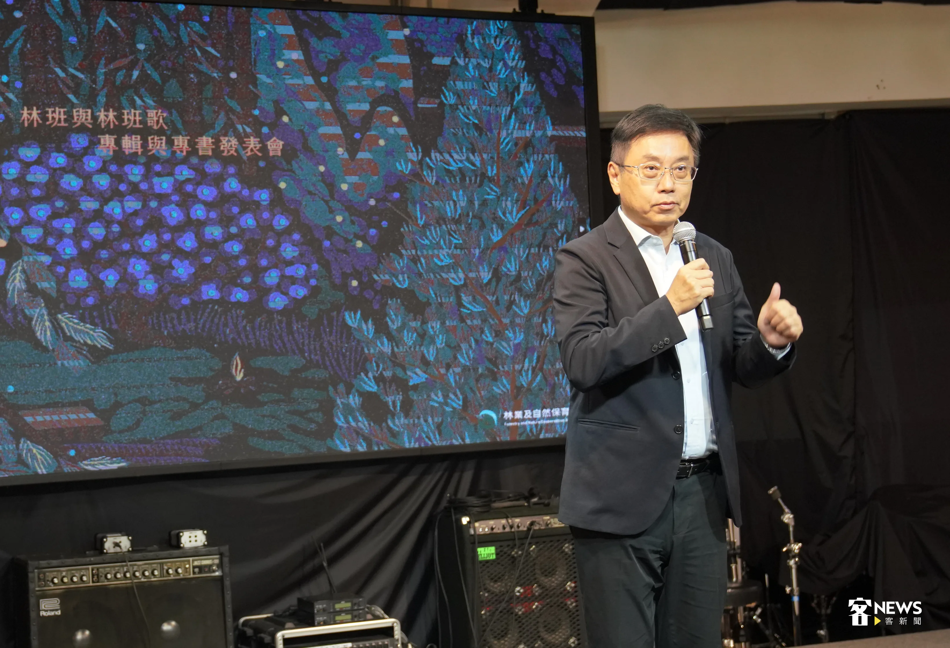 林業及自然保育署長林華慶。洪俊傑攝