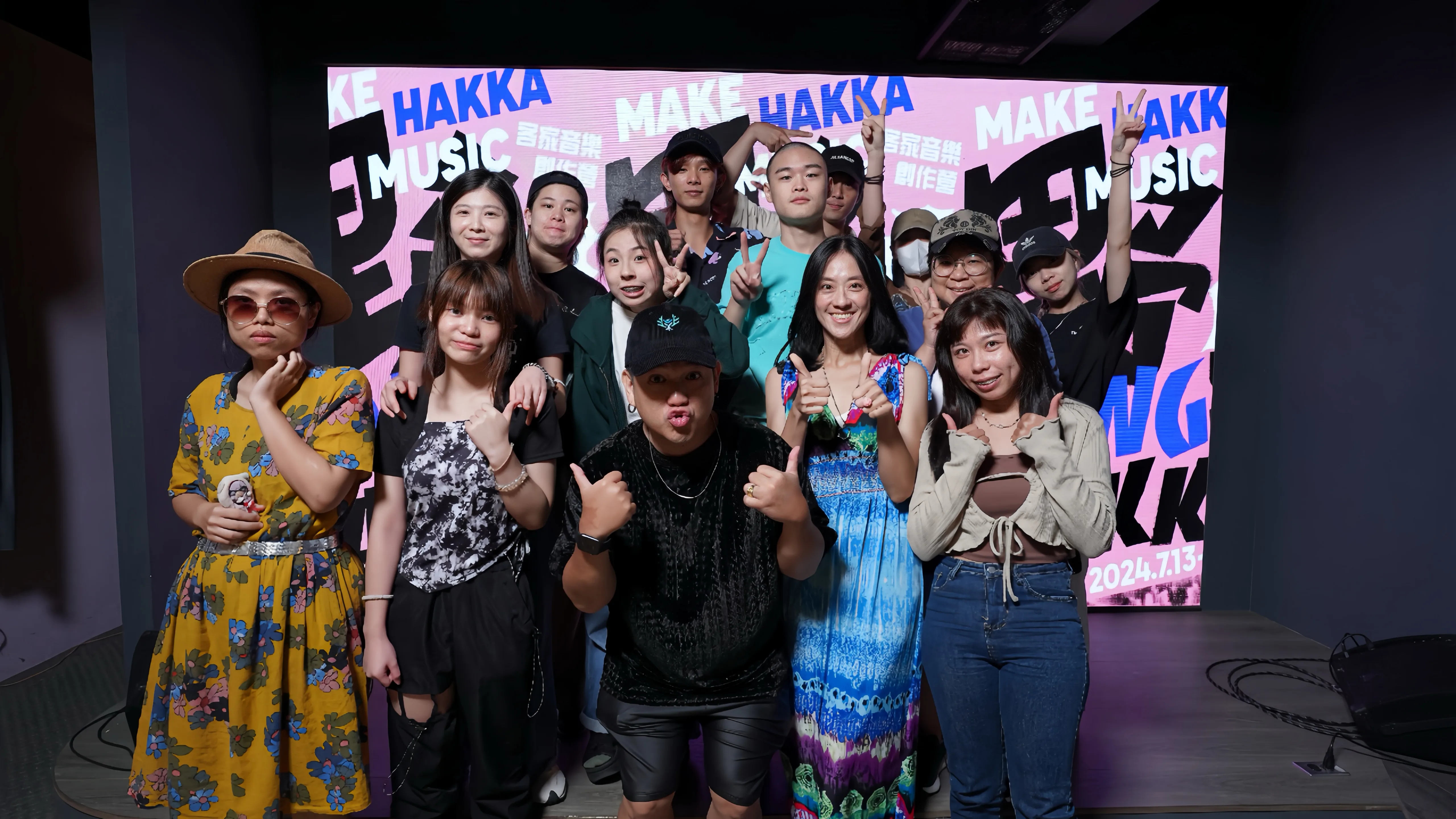 北市客委會今年舉辦《野Song野Hakka》流行音樂客家創作課程。北市客委會提供