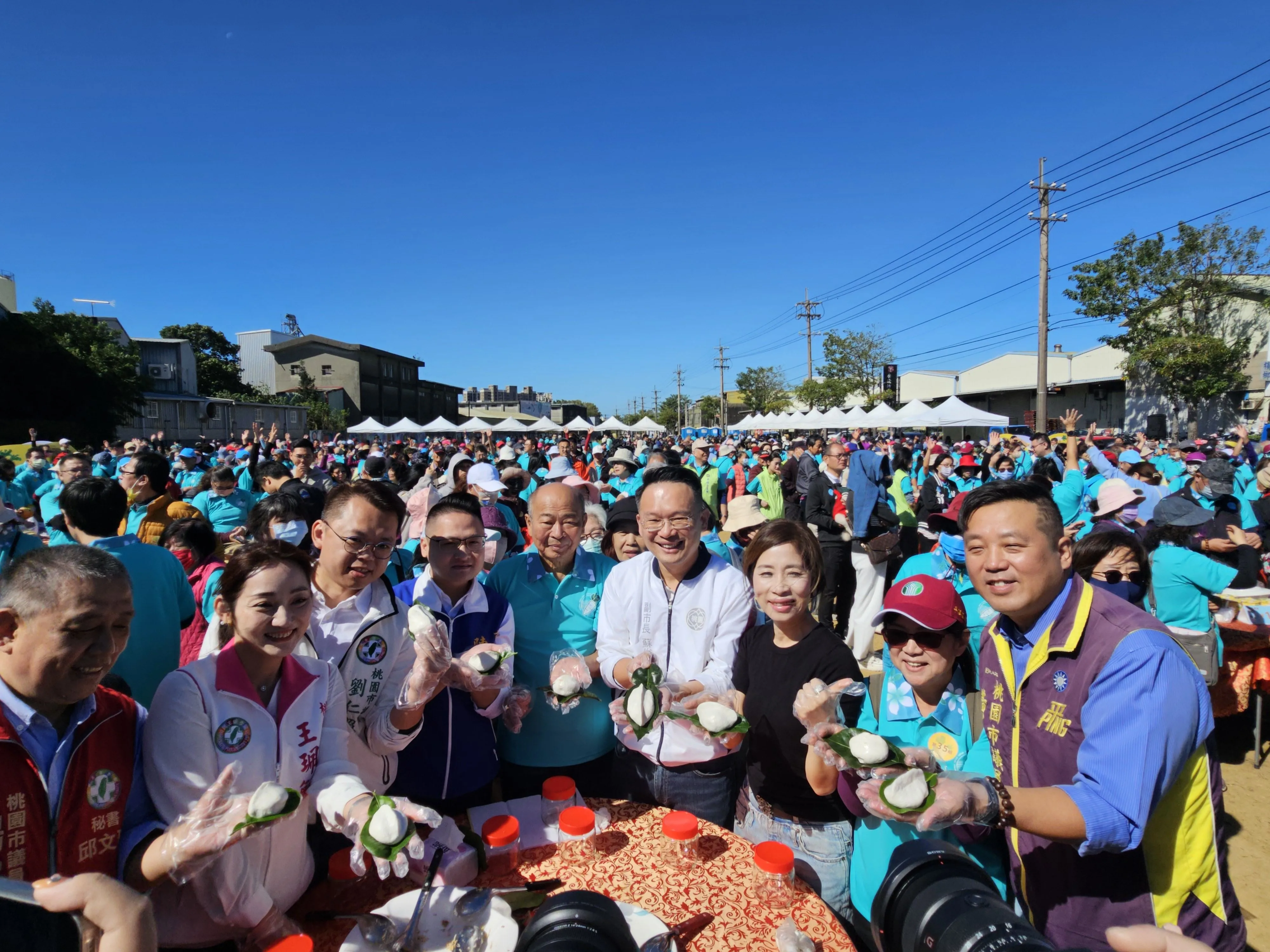 「2024平鎮區農會蘿蔔節」盛大登場。桃市府提供