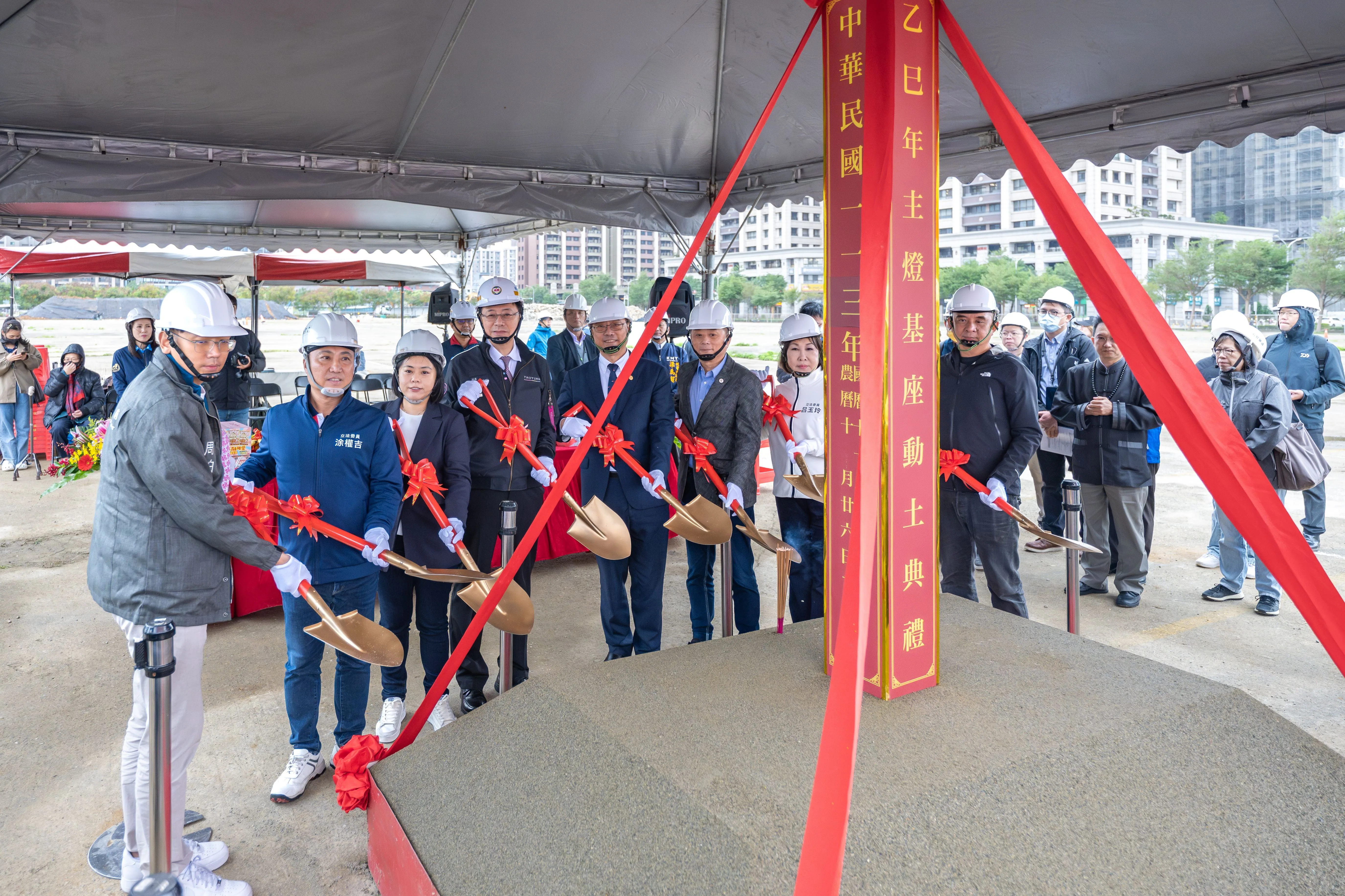 2025 台灣燈會乙巳年主燈基座動土儀式。觀光署提供