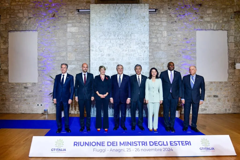 G7外長聲明強調台海和平重要性　籲中國保障人權