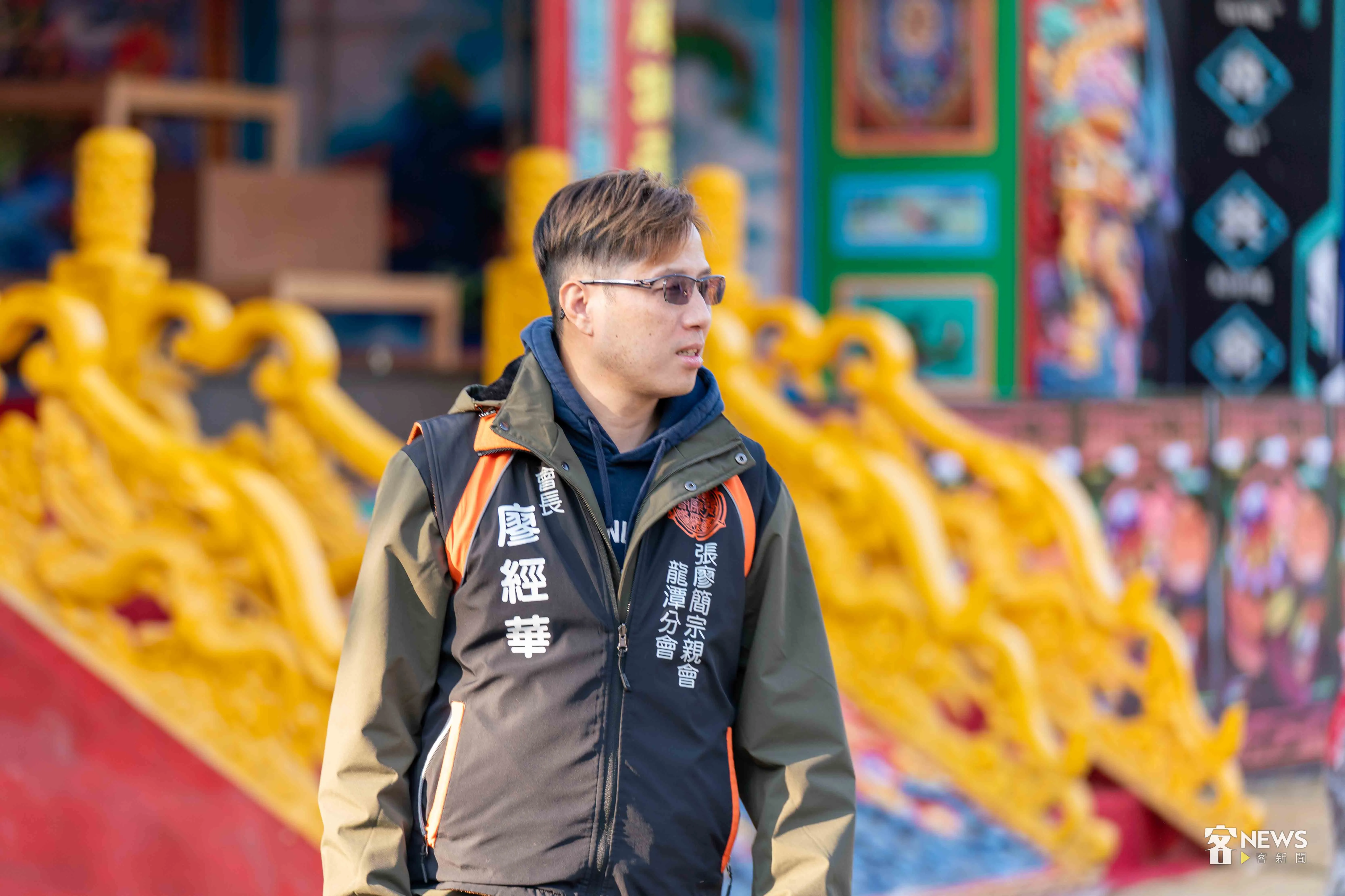 廖經華希望能用全新的客庄醮壇美學,帶給下一代美好的記憶。李台源攝
