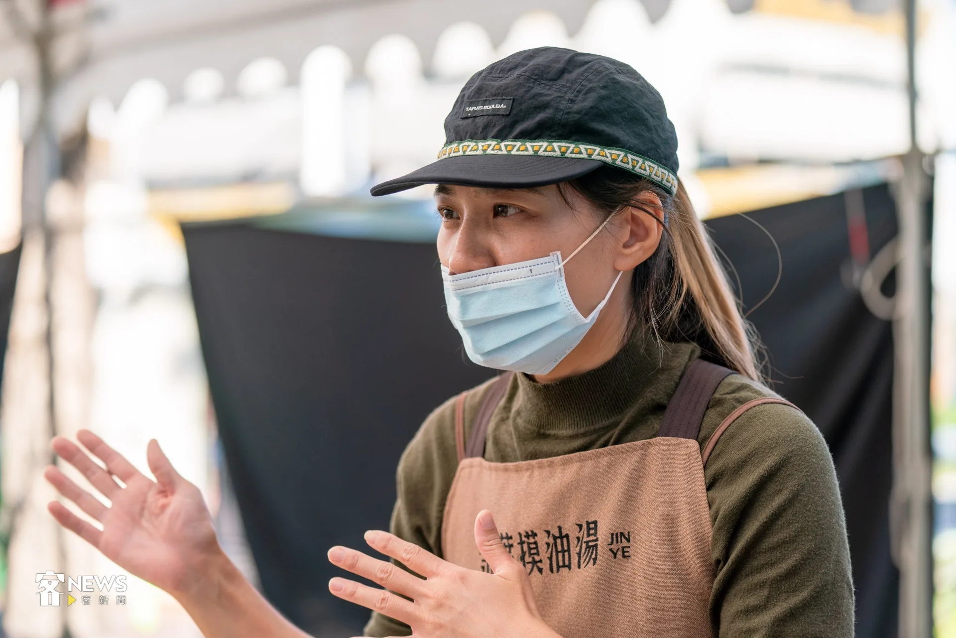 李芝瑜說環保這部分，是他們夫妻的堅持與努力。洪藝晅攝