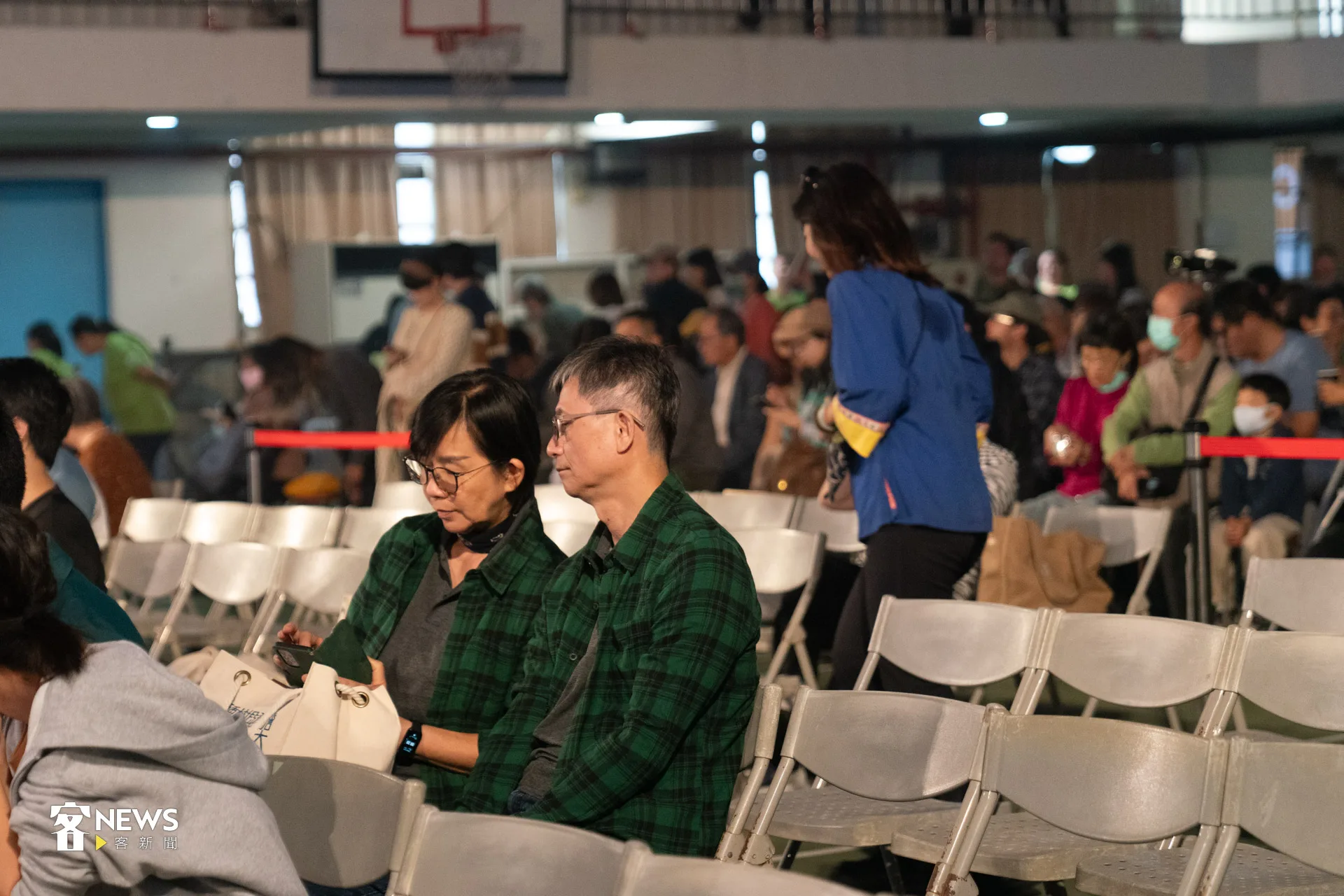 詹順貴表示生祥樂隊的創作常結合許多時事議題，有別於一般樂隊風格。洪藝晅攝