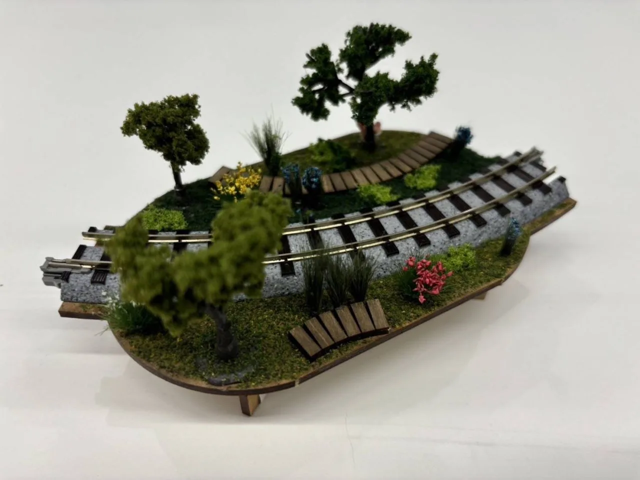 鐵道模型展周六登場。台鐵提供