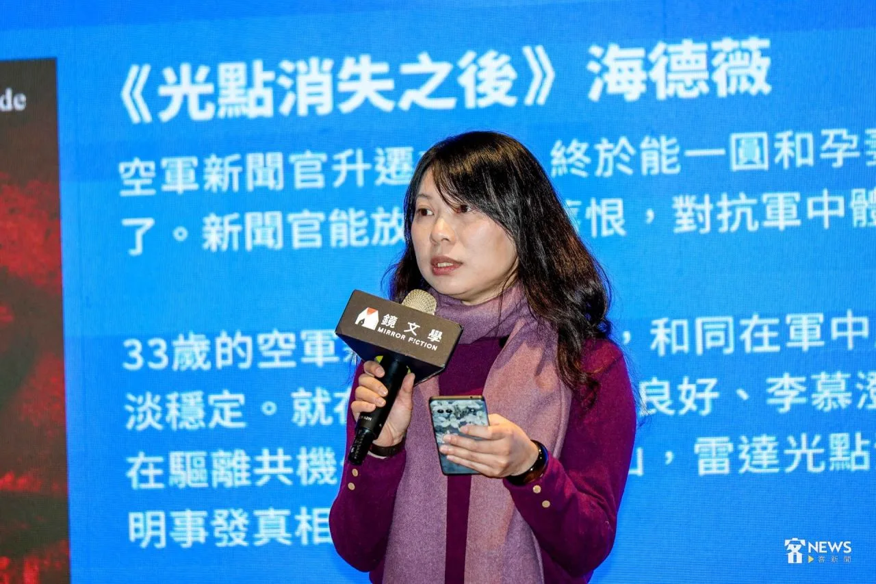 評審獎得主海德薇。李台源攝
