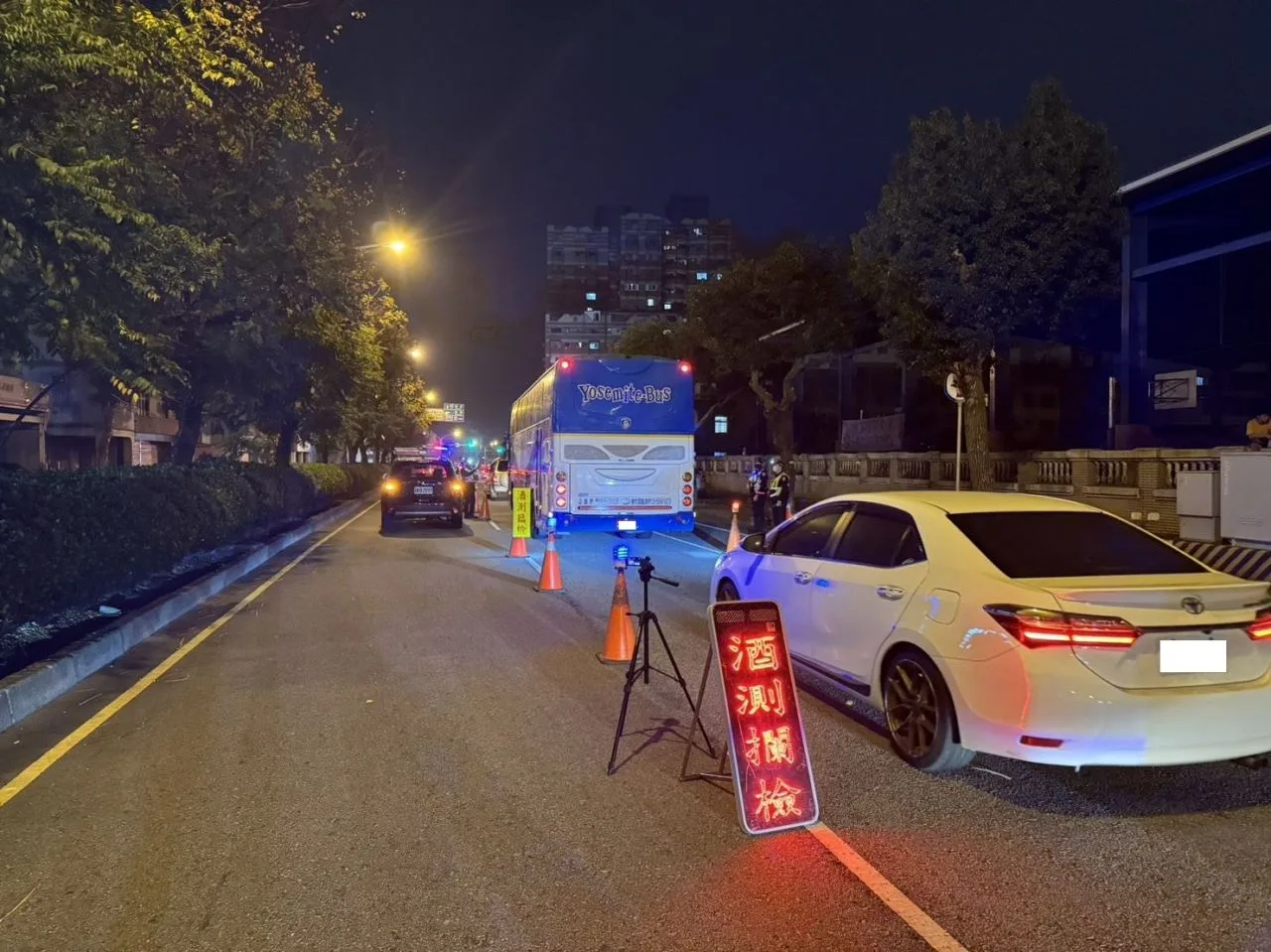 年節將至，許多民眾有聚會、飲酒習慣，警方將加強取締酒駕。苗栗縣警察局提供