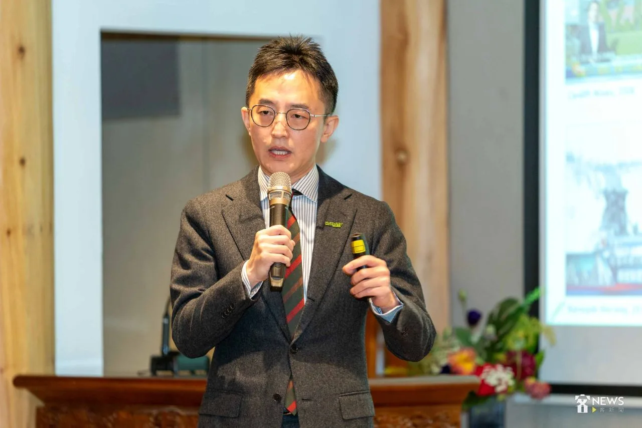 客家電視台台長向盛言。李台源攝