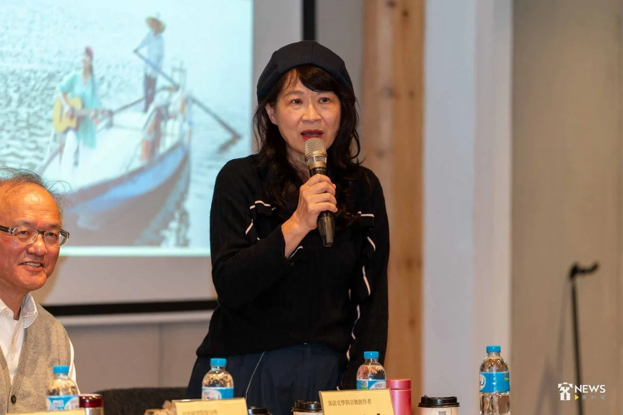 客語歌手羅思容。李台源攝