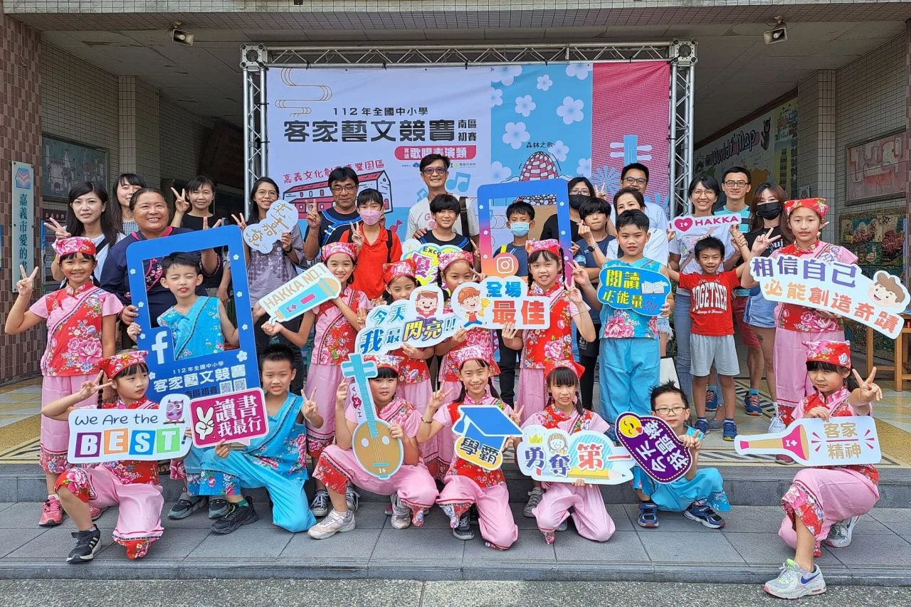 新市國小客家藝文競賽。台南客委會提供