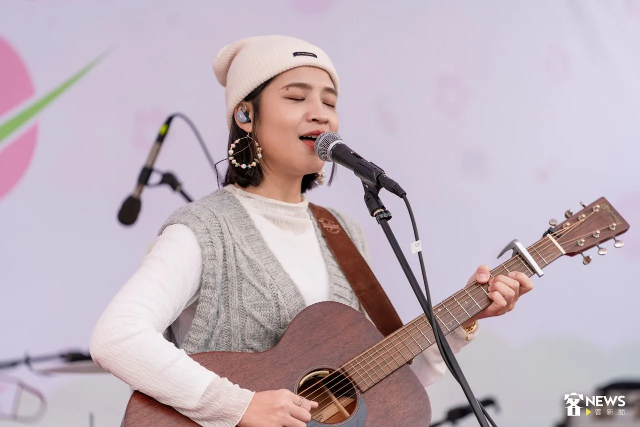 二度入圍金曲的創作才女黃宇寒。朱愷元攝
